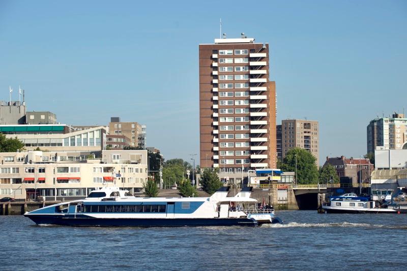 Gebouw Hoge wiek aanzicht